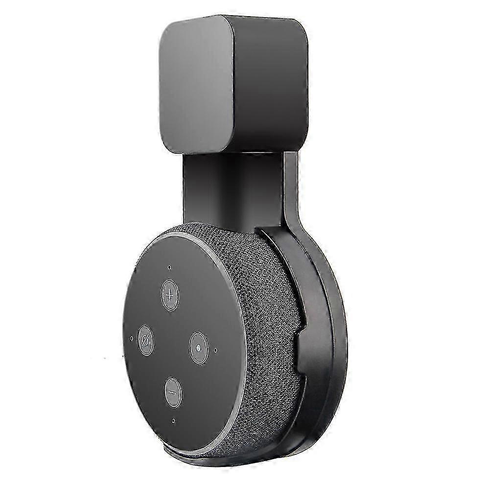 Speaker Wall Mount Holder For Indoor Sound Box, Screwless Design, Black