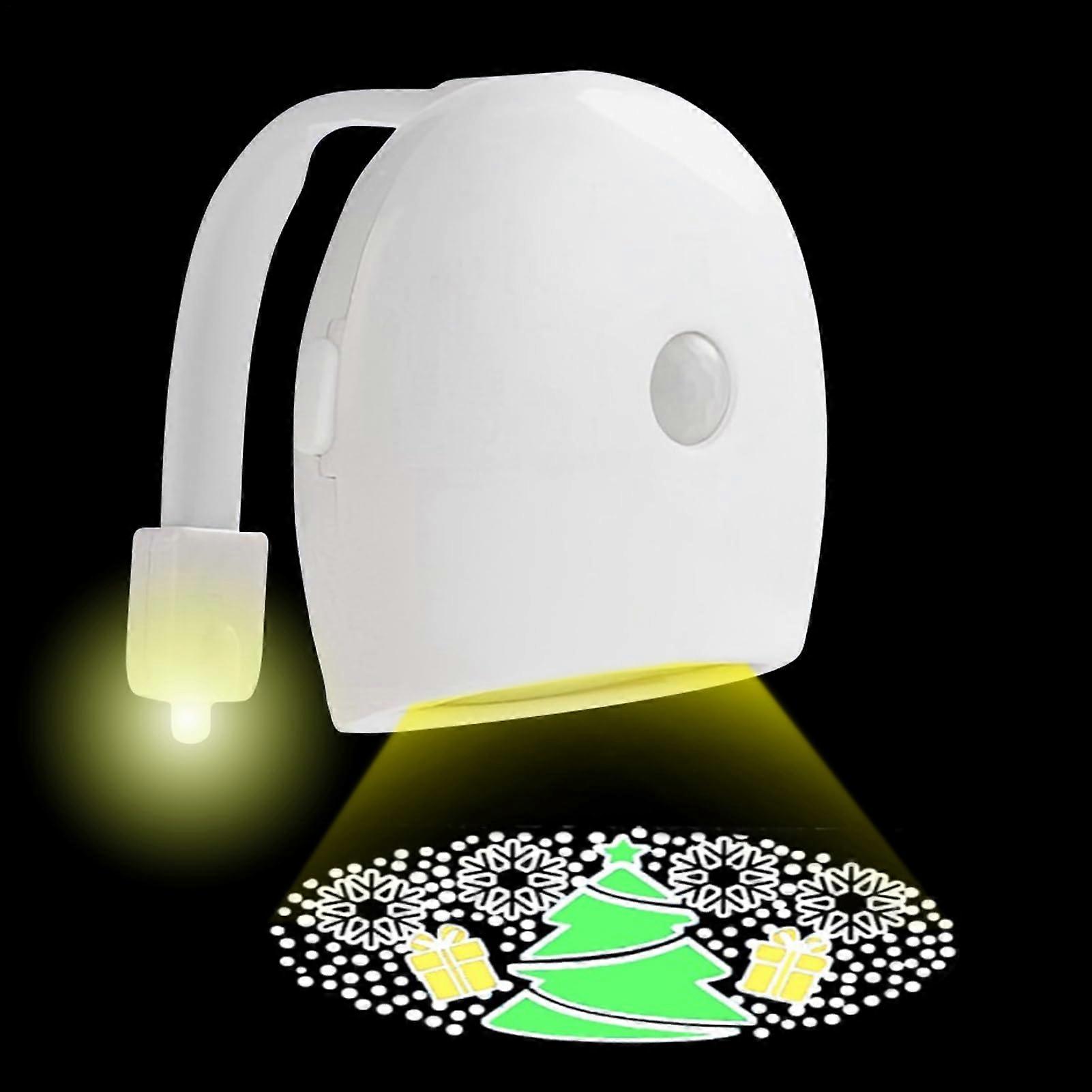 Motion Sensor Night Light, Soft MotionActivated Toilet Bowl Light for Kids, Seniors, Guests