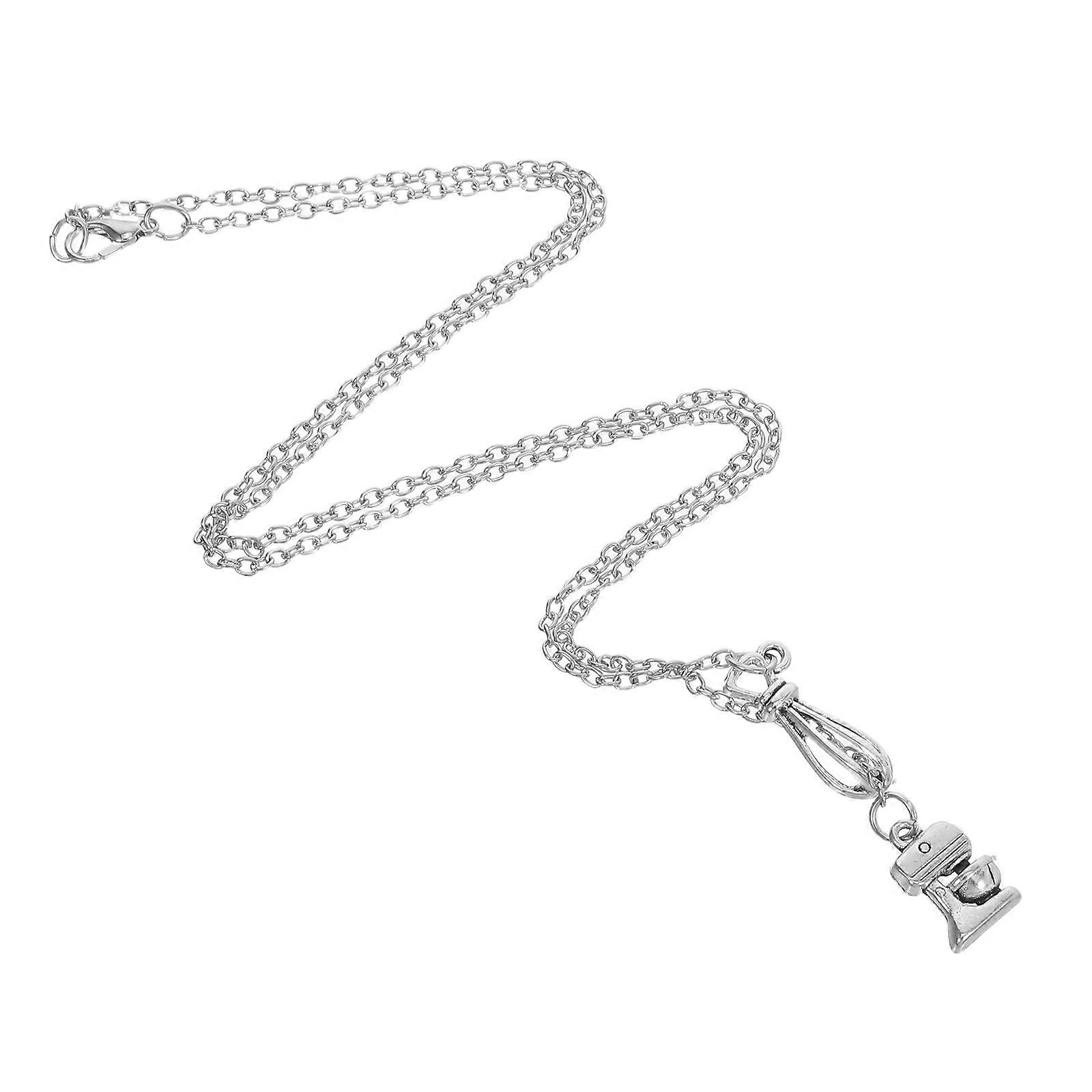 1pc Creative Necklace Ornament Cake Machine Decor for Pastry Chef Gift