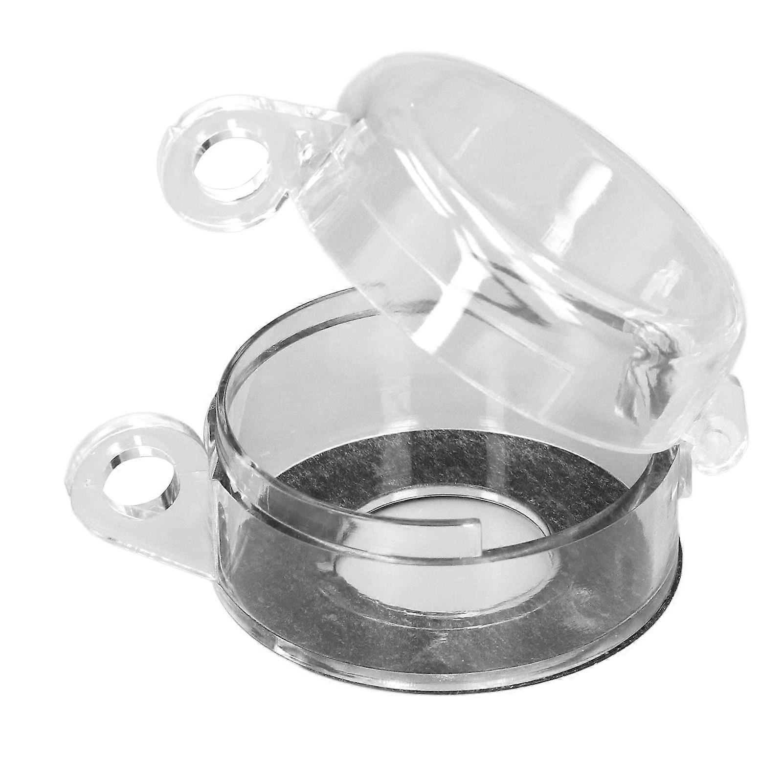 22mm Emergency Stop Switch Cover, Transparent PC Protection for Electrical Push Button Switches
