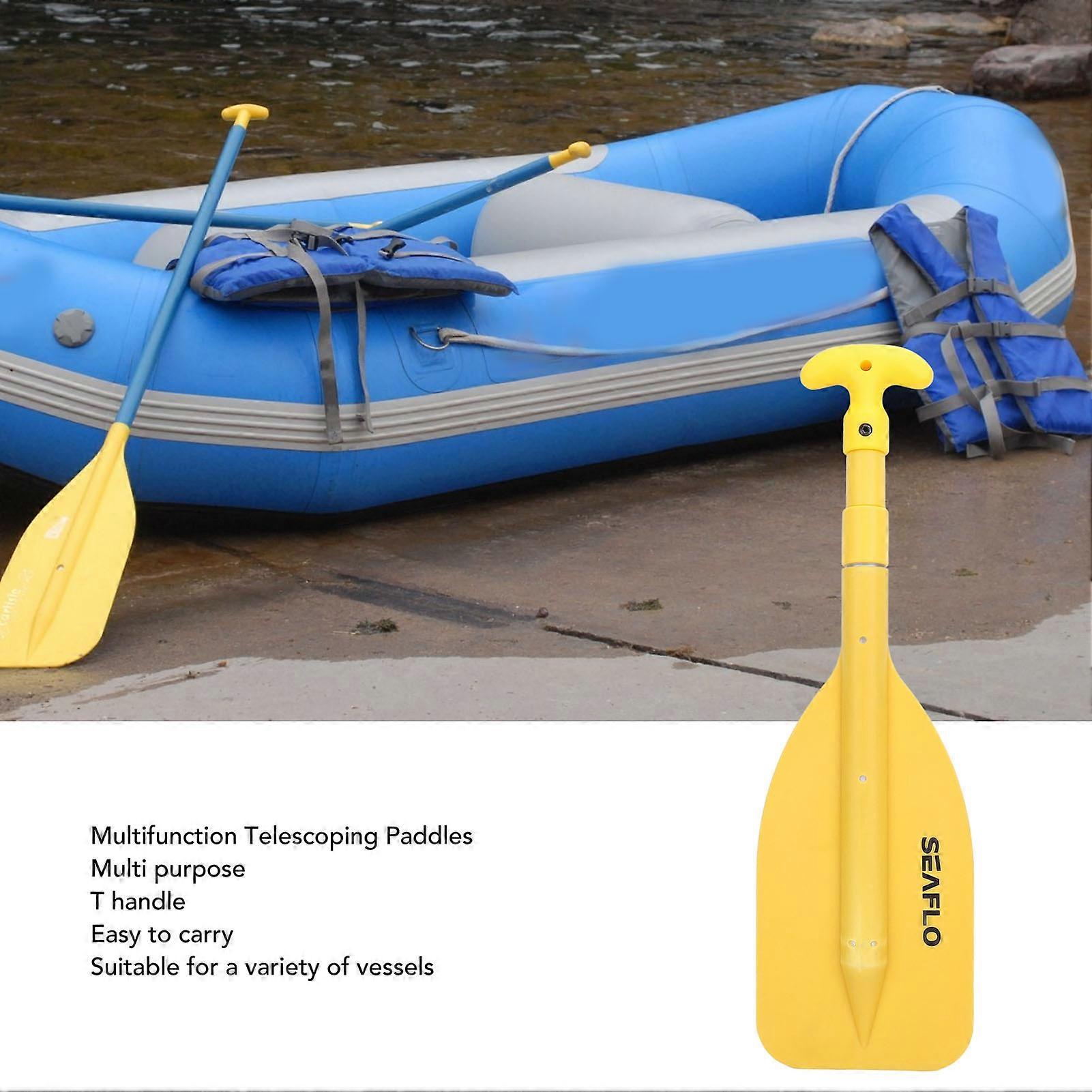 Telescoping Paddles Anti Slip Polypropylene Plastic Blade Adjustable Mini Kayak Oar For Boat Canoe