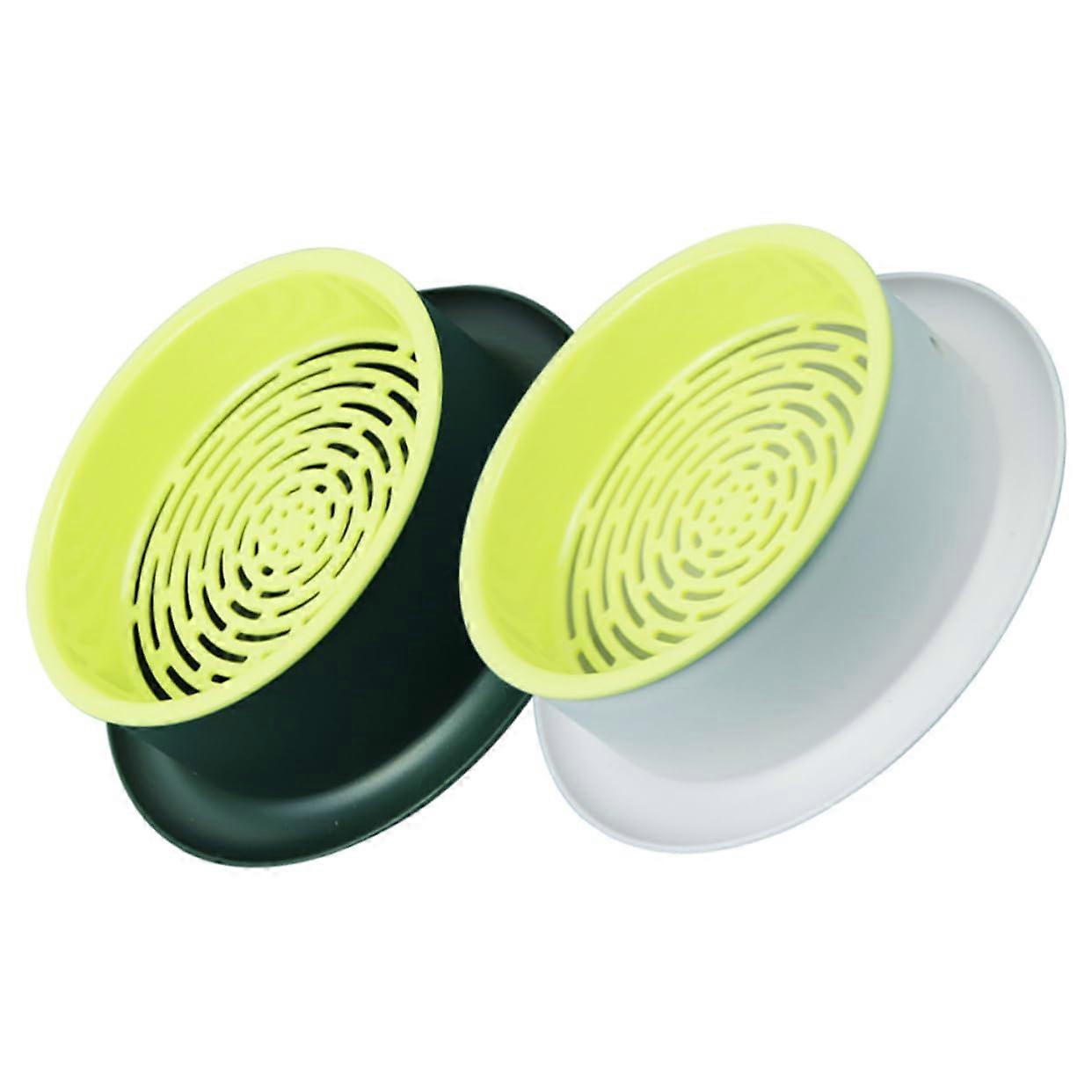 Catnip Germination Tablet 2 Pieces, Cat Grass Hydroponic Planter Set, Cat Plant Holder for Indoor Use