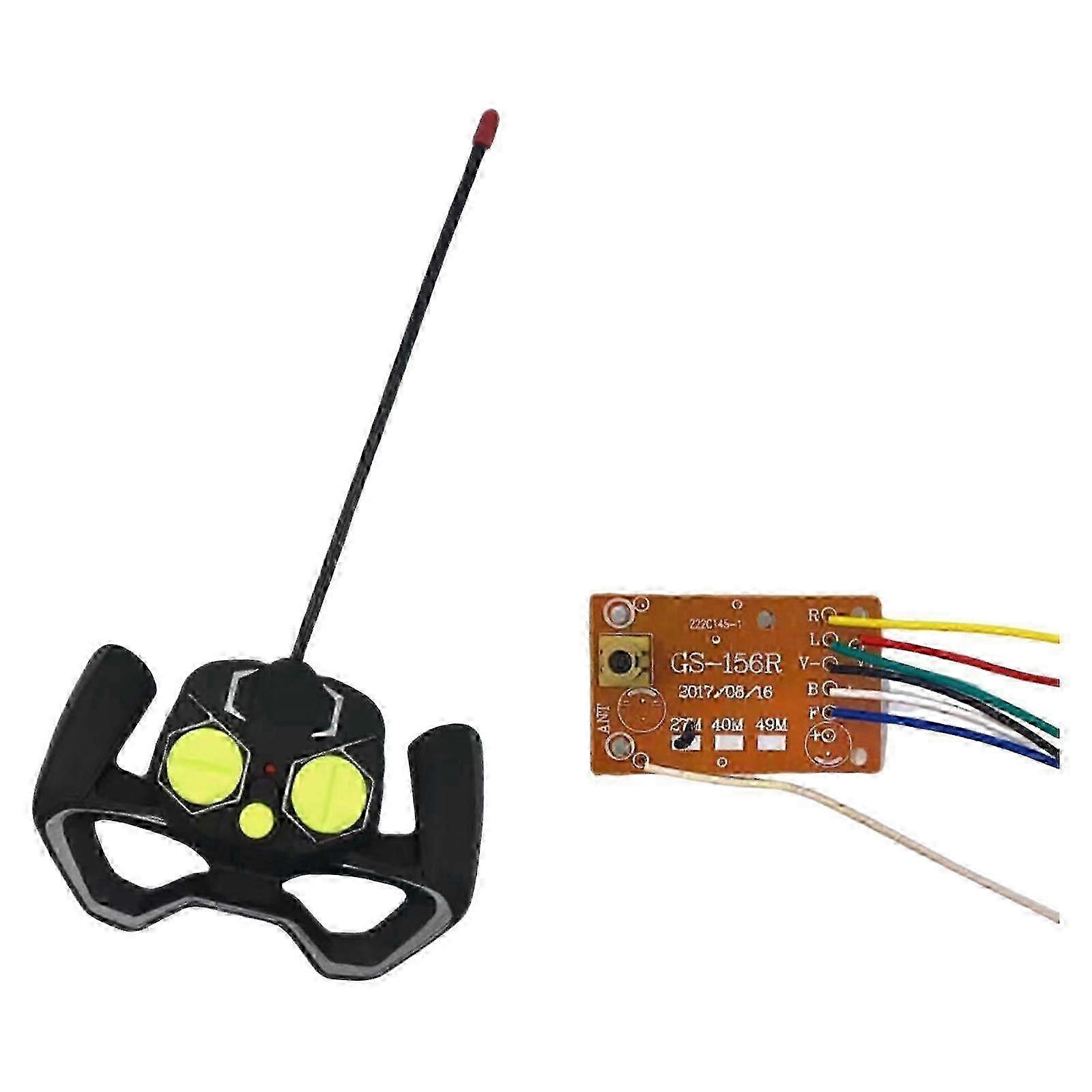 4CH RC Remote Controller Transmitter and Receiver PCB Board DIY RC Toy 27MHz SZRH A-V
