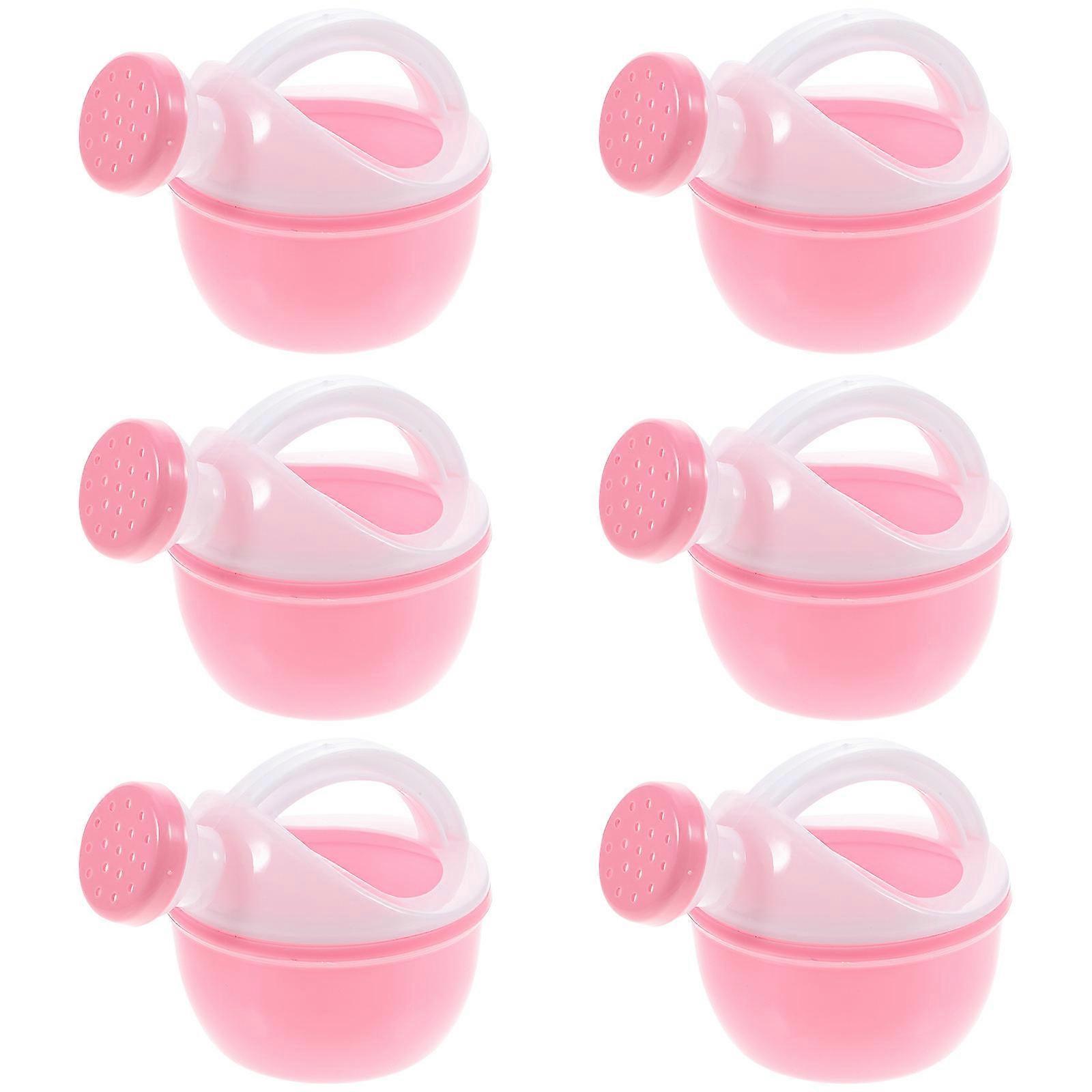 Watering Kettle Toy Gardening Tool For Kids 4.3X4.3X3.9Inch 6Pcs