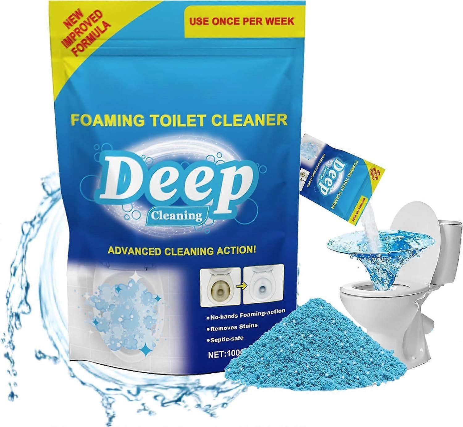 Bowlrefresher Pěnivý čistič toaletní mísy, Pěnivý čistič toaletní mísy, Výkonný pěnivý čistič toaletní mísy, Hloubkové čištění 1 pár.