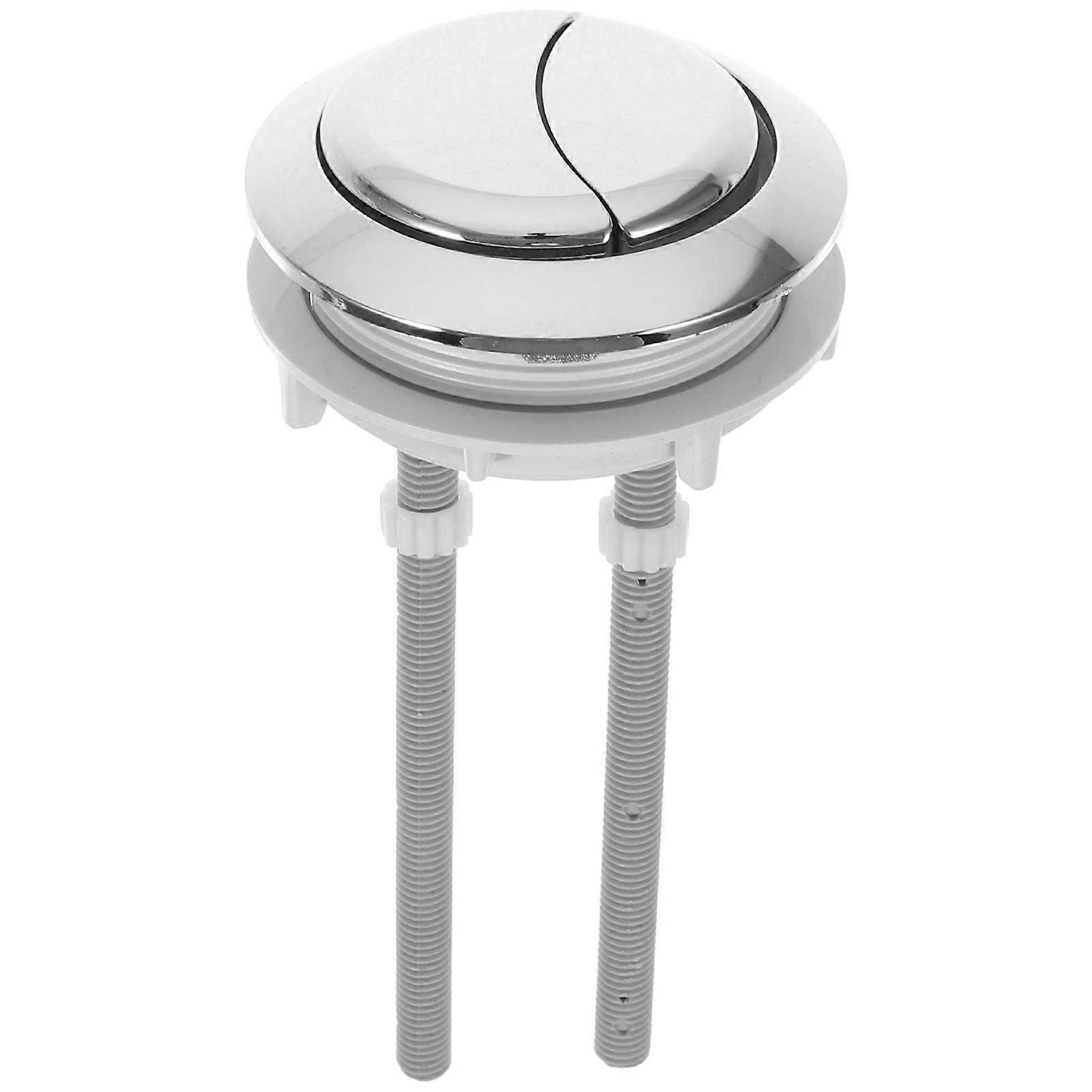 Flush Toilet Button Durable Water Tank Repair Push Button Easy Installation Lightweight Design for Home Bathroom Use
