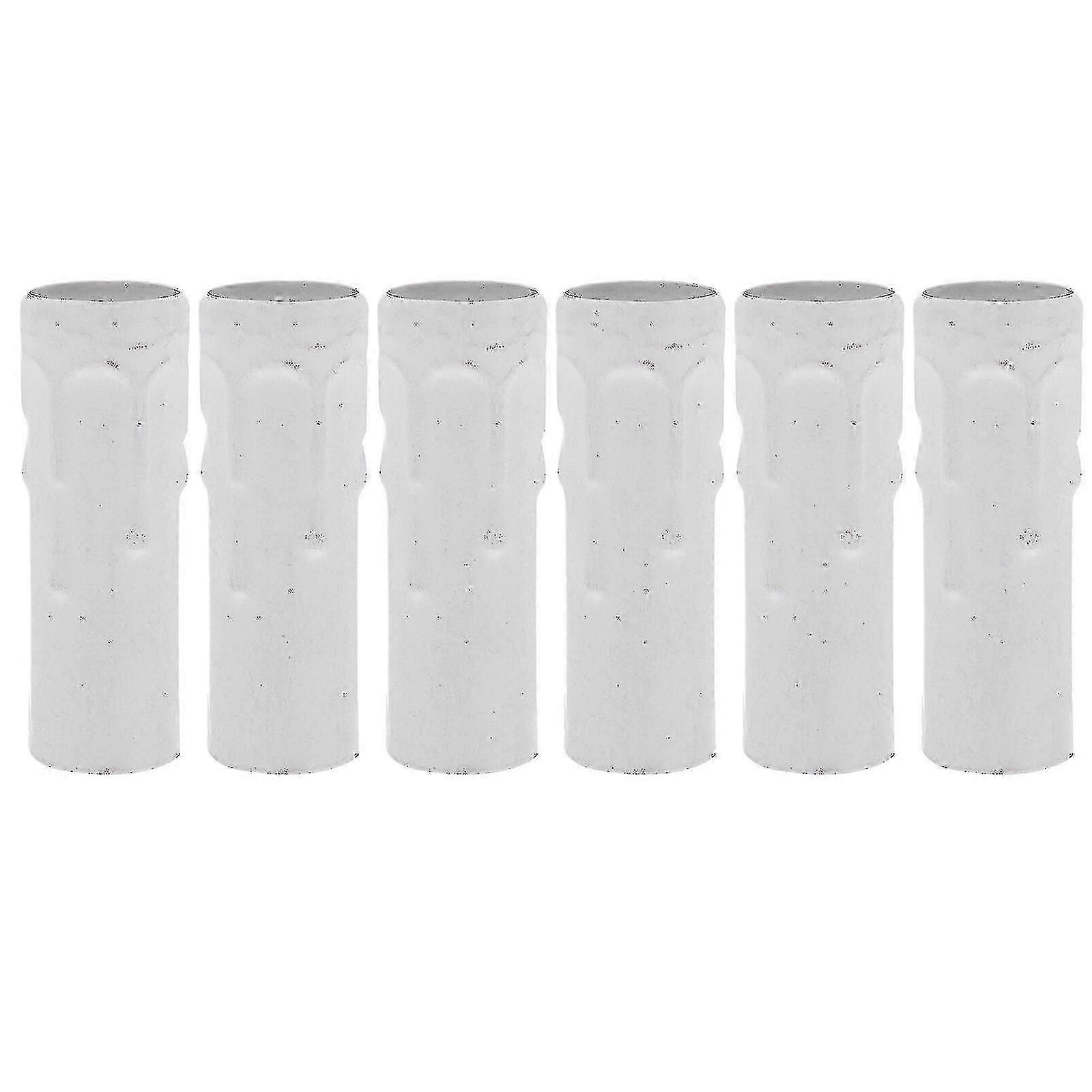 6pcs Chandelier Candle Sleeves E14 Candle Socket Covers Candelabra Base Covers