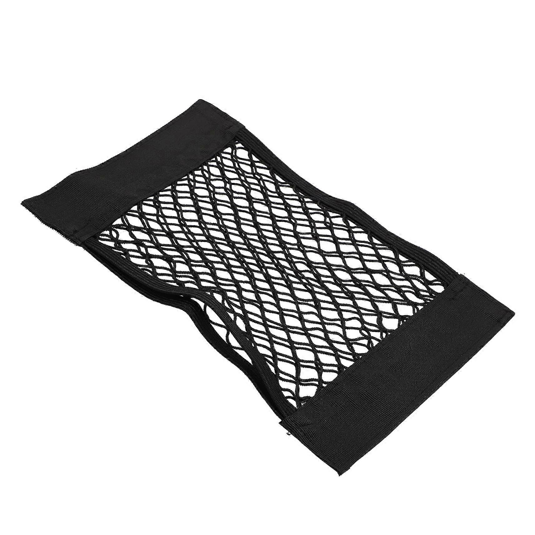 2 Pieces Car Trunk Net Organizer Double Layer Net for Car Organization Sturdy Installation Fits Various Vehicle Types