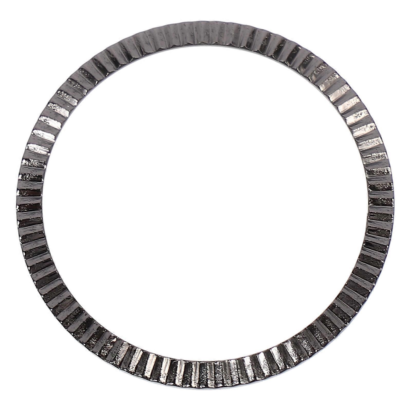 Alloy Watch Bezel Ring for Customizing Your Watch with Black Color and Upgrade Fashion Style