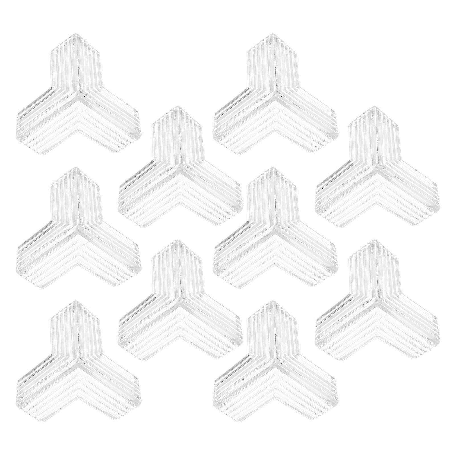10pcs Transparent Soft Corner Protectors for Table Edges   Multi Functional Furniture Bumpers for Safety and Proofing