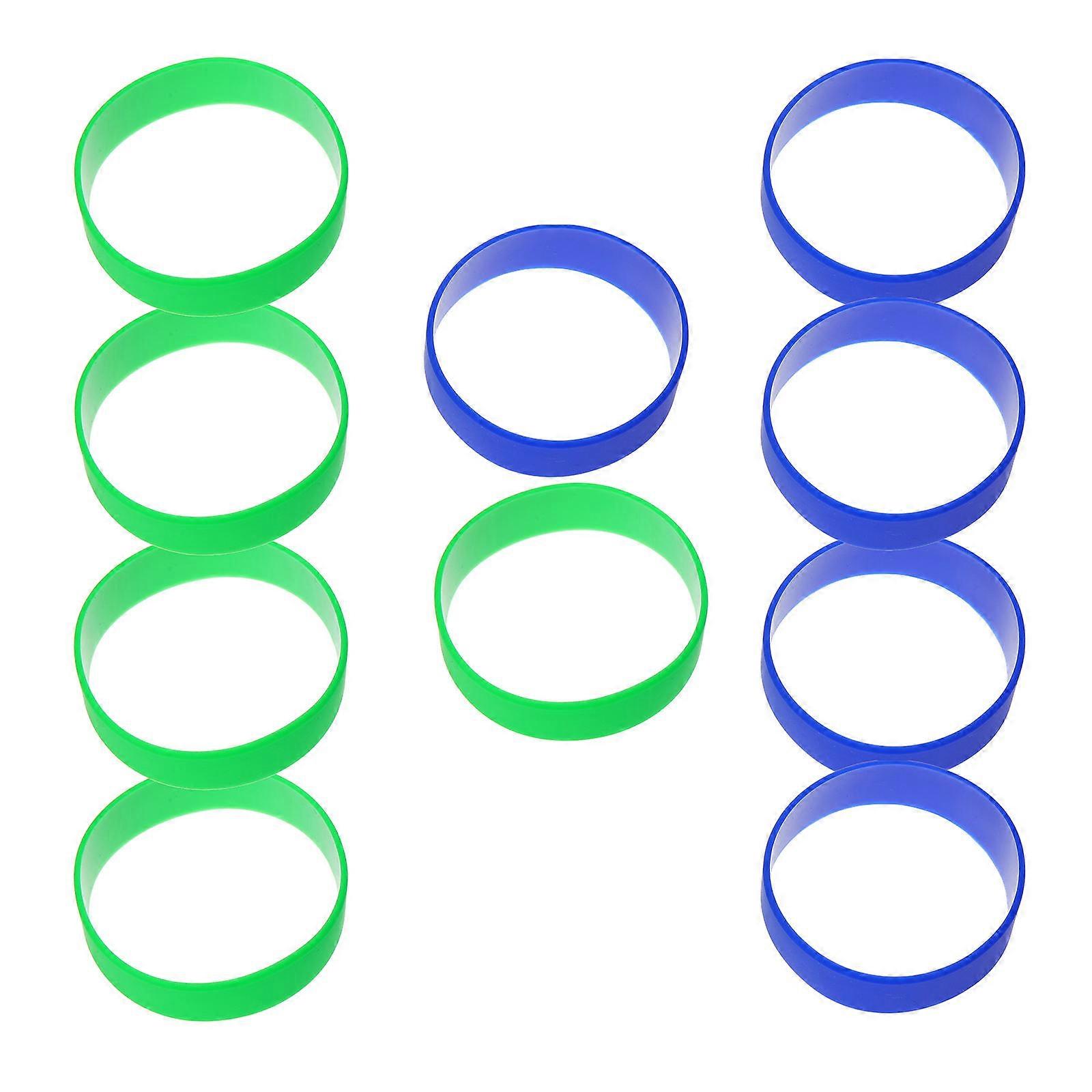 Here's a polished product description for your **10pcs Sublimation Silicone Bands For Tumblers**:
### 🎨 10pcs Sublimation Silicone Bands for