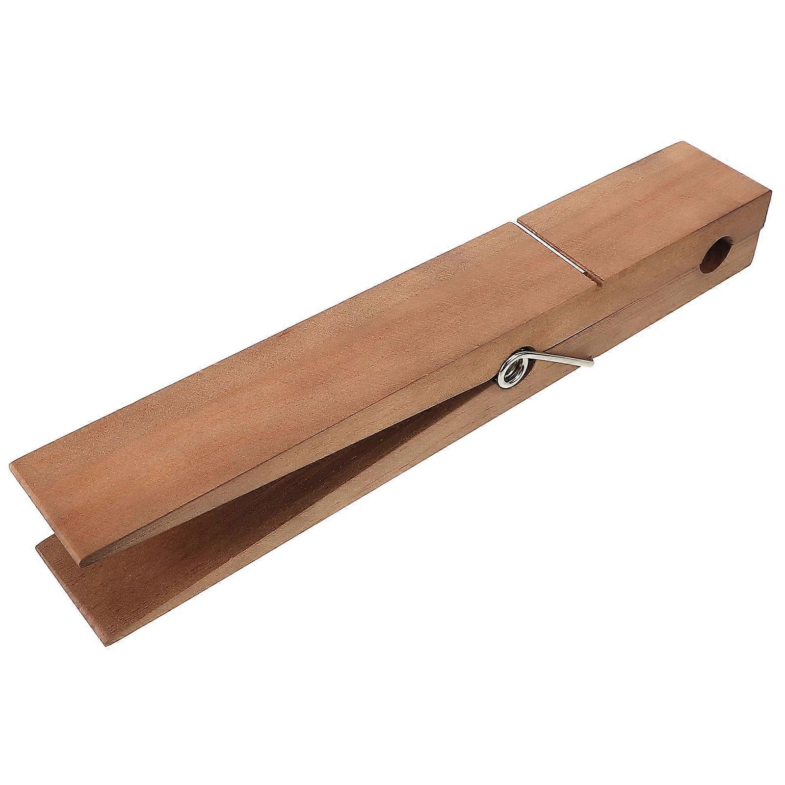 Large Wooden Clothespin Jumbo Strong Peg for Bathroom Laundry Room 2pcs