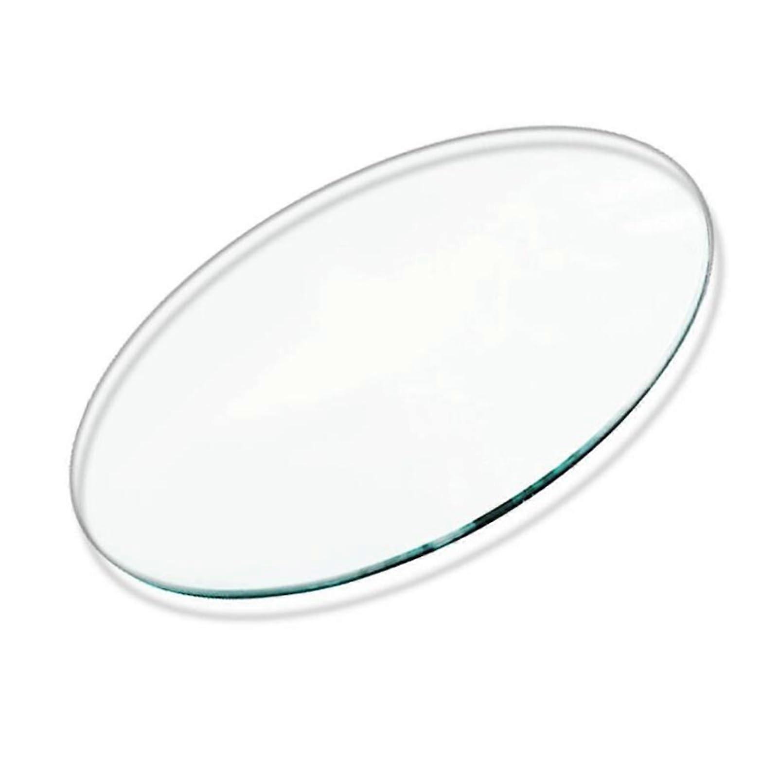 Round tempered glass desk pad, large round table for the desk (78CM)