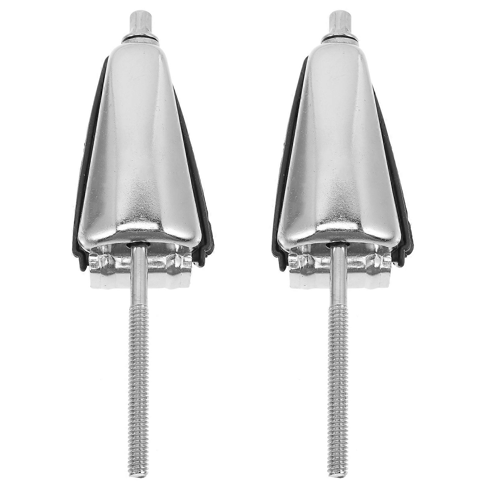 Metal Drum Lugs Replacement Part For Drum Maintenance Hook Shape 2Pcs