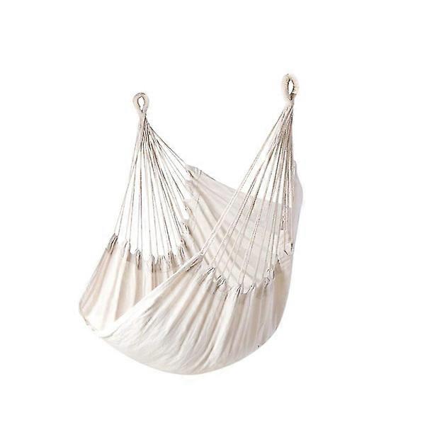 Large cotton hammock chair for relaxation
