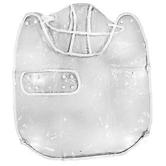 Impermeabile trasparente per cani e cuccioli XL-Pet - Abbigliamento antipioggia impermeabile per protezione e comfort all'aperto