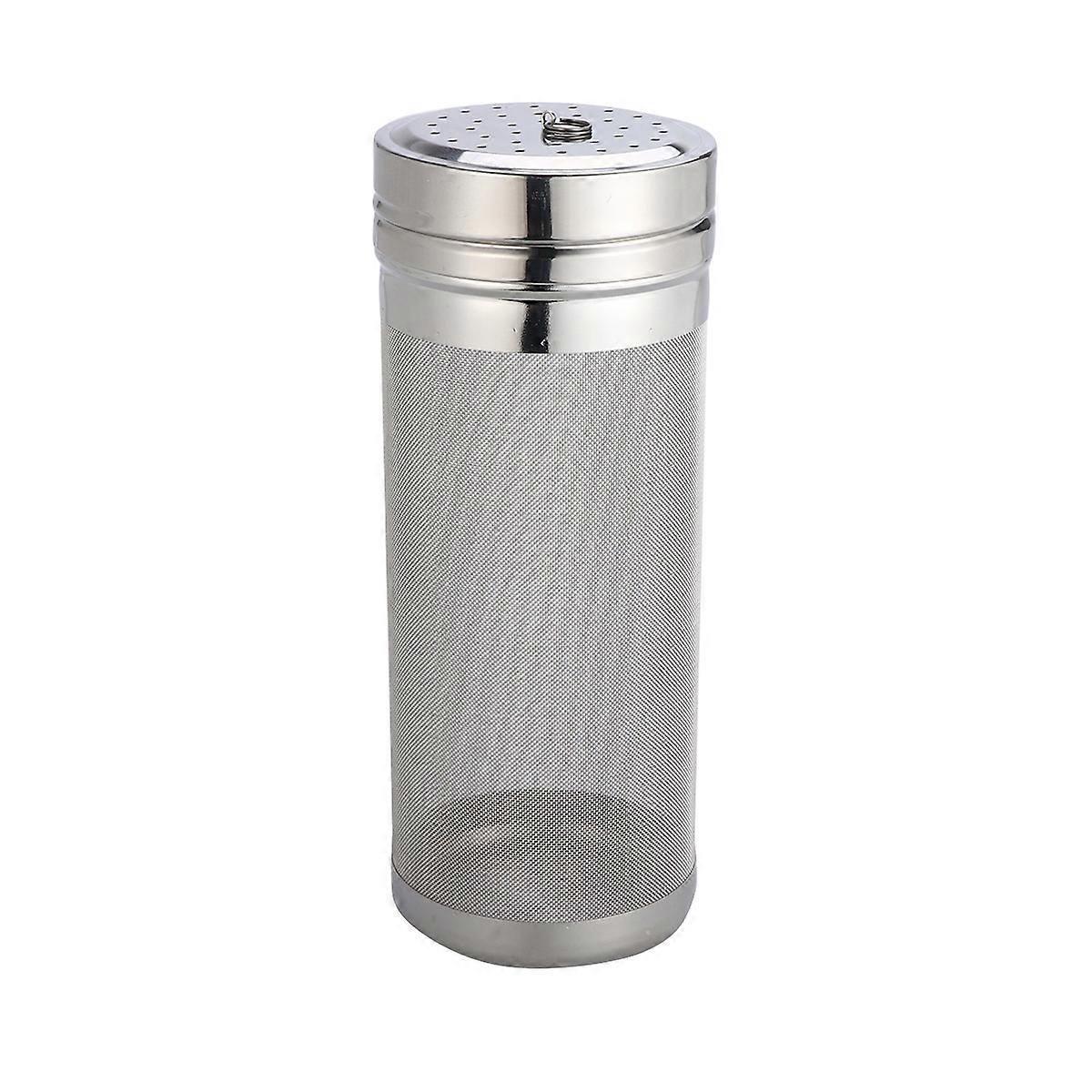 7x18cm Stainless Steel Wine Barrel Mesh Strainer Tool with Filter