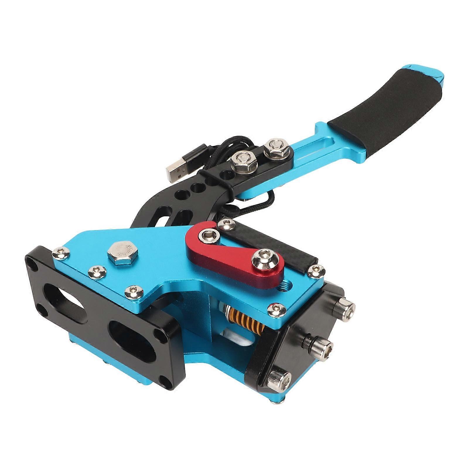 USB Handbrake 64 Bit Plug and Play 2 in 1 PC Sim Racing Game Handbrake for G27 G25 G29 T500 T300 for Win