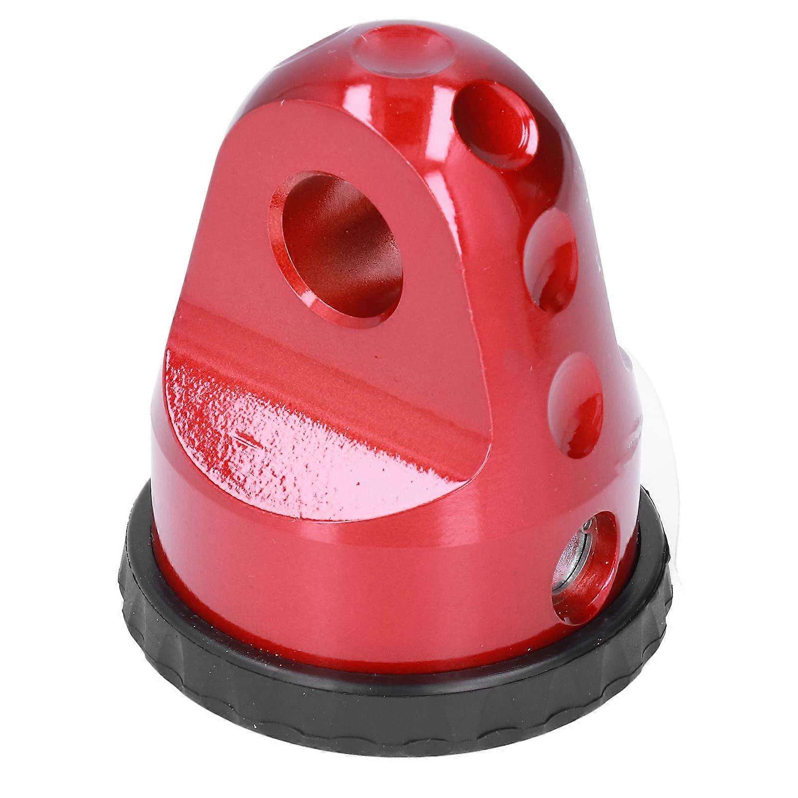 Winch shackle mounting, durable, efficient safety, load 22000 lbs, aluminum alloy for 3/4 D 3/8 winch rope (Red).