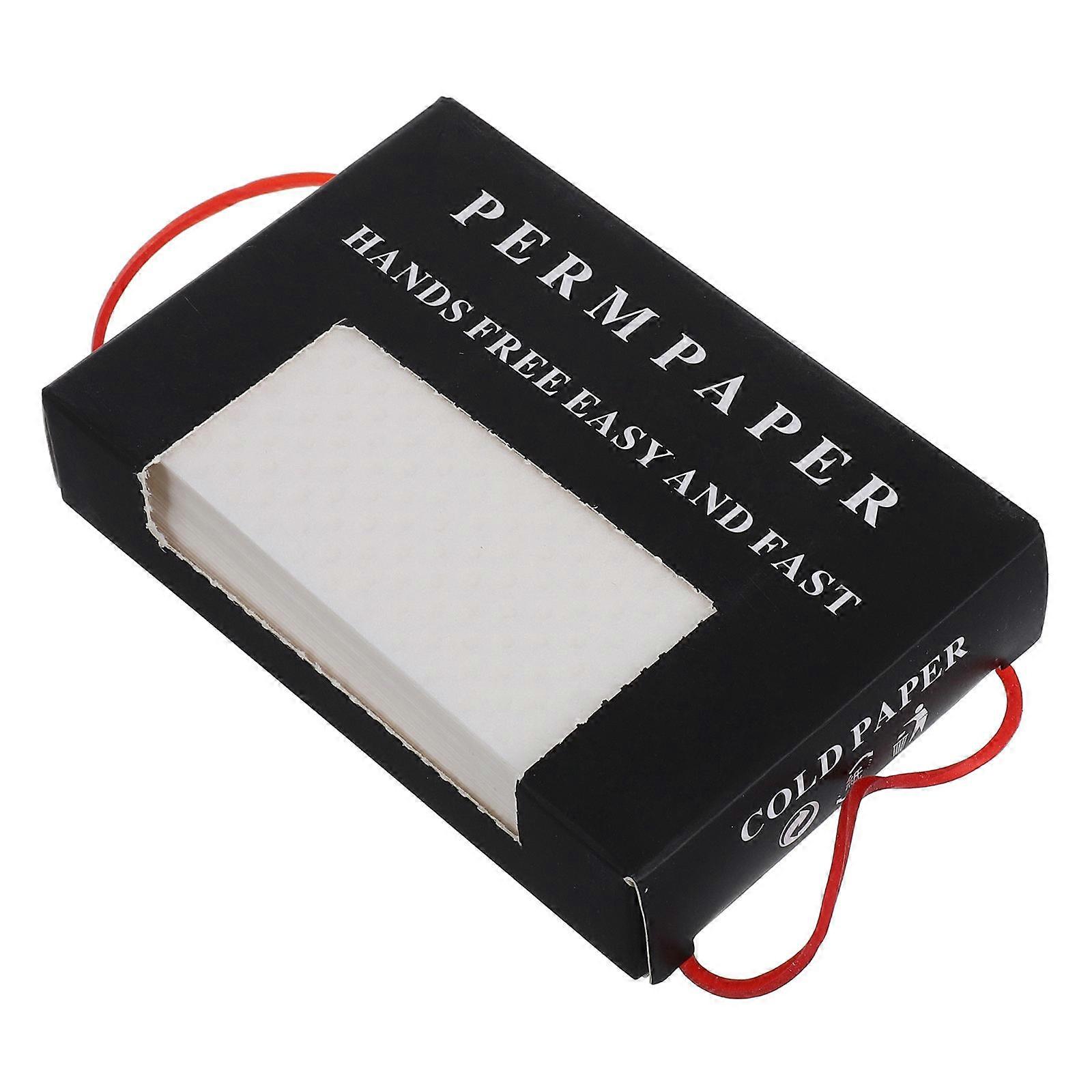 Perm Papers For Hair Rollers And Salon Use 9.50X6.20X0.10CM Durable Ultra Thin Design 1 Set