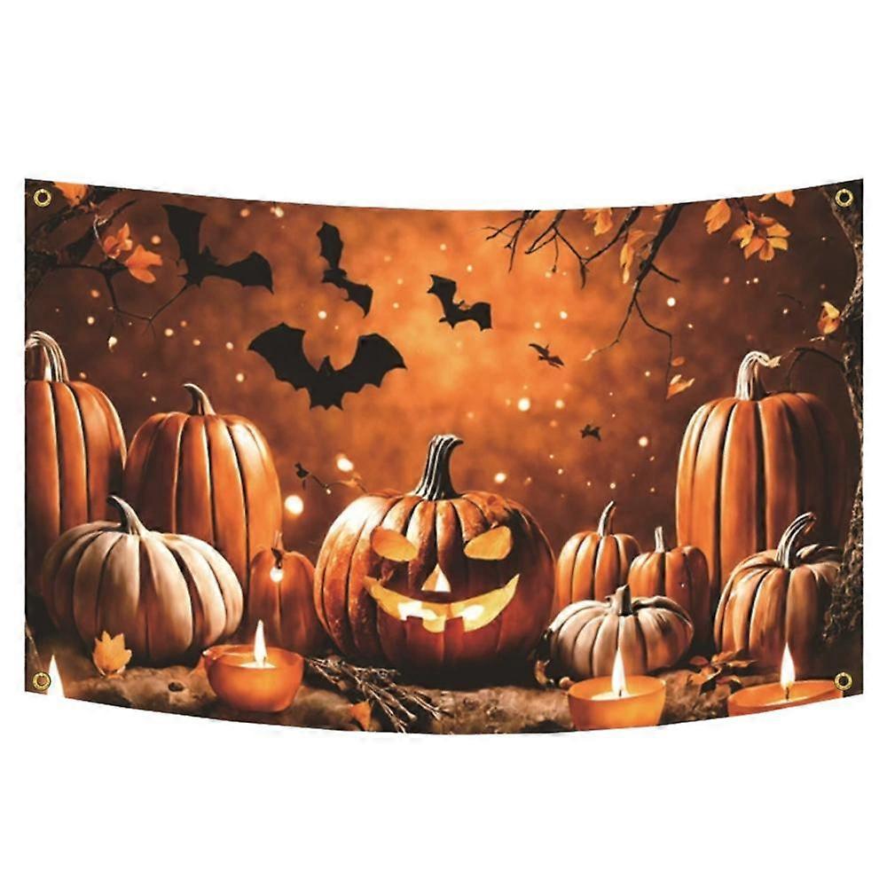 Halloween Banner Party Decoration Banner Background Cloth