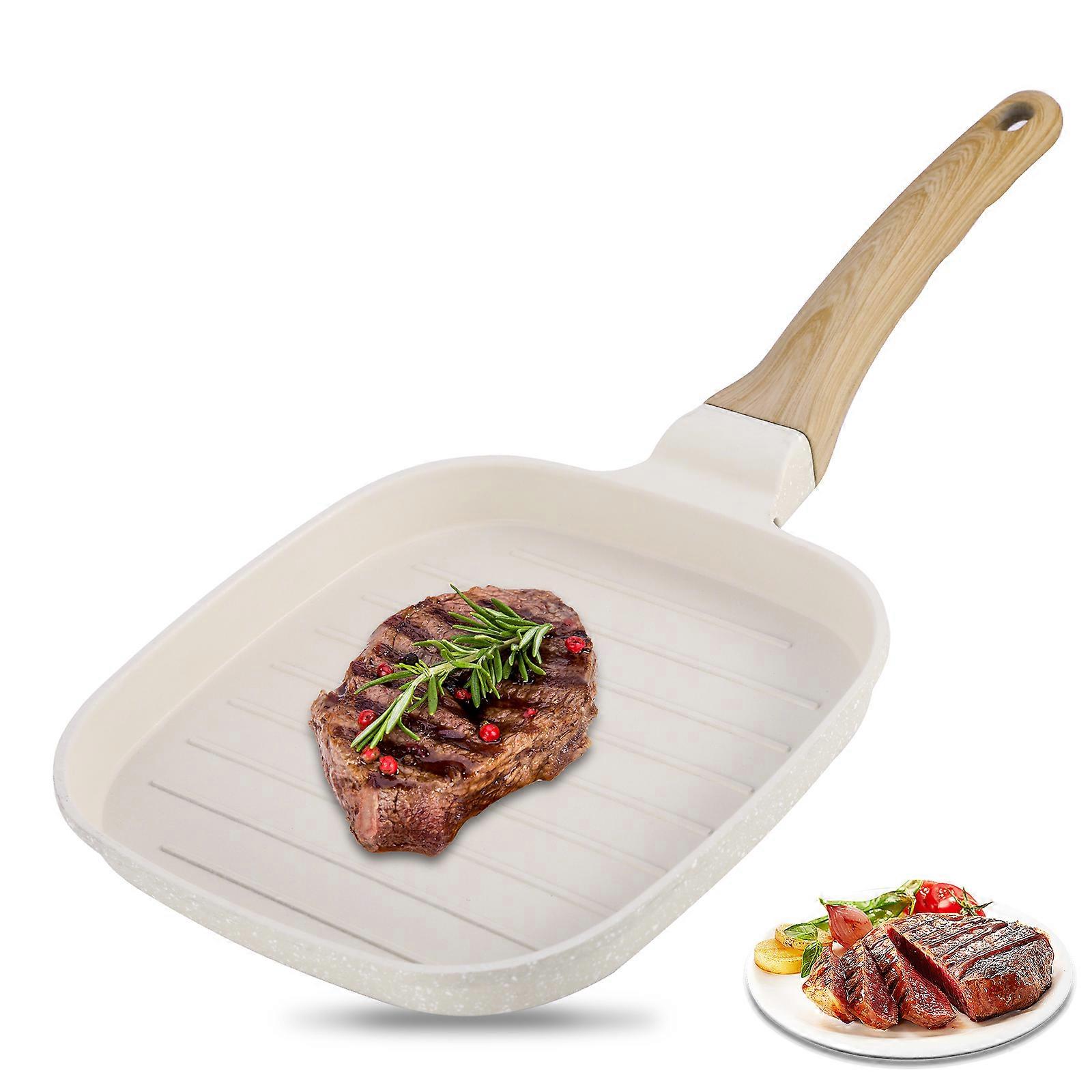 Maifan Stone Steak Grill Pan (White)