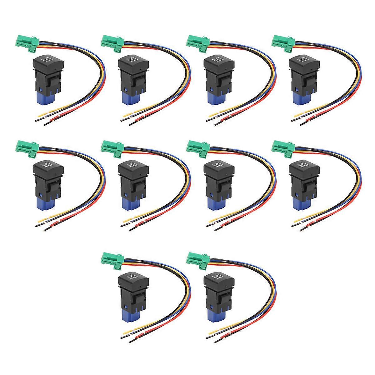 10X Car Camera View Button Camera Control Switch with Wire for Xv70 2018 2020 Prado 150