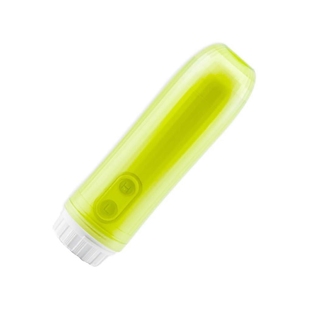 Bidet with 2 pressure options, portable electric handheld bottle, , batterypowered accessory for home use and travel, green.