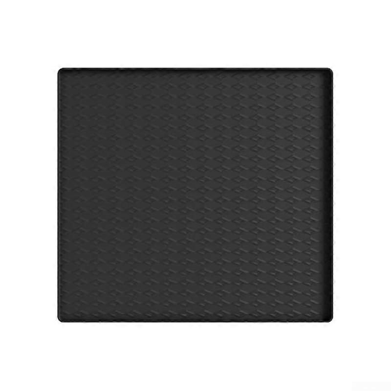 Silicone appliance cover to protect washing machines and dryers from dirt and dust (black x 65 x 65 cm) Black*65*65cm