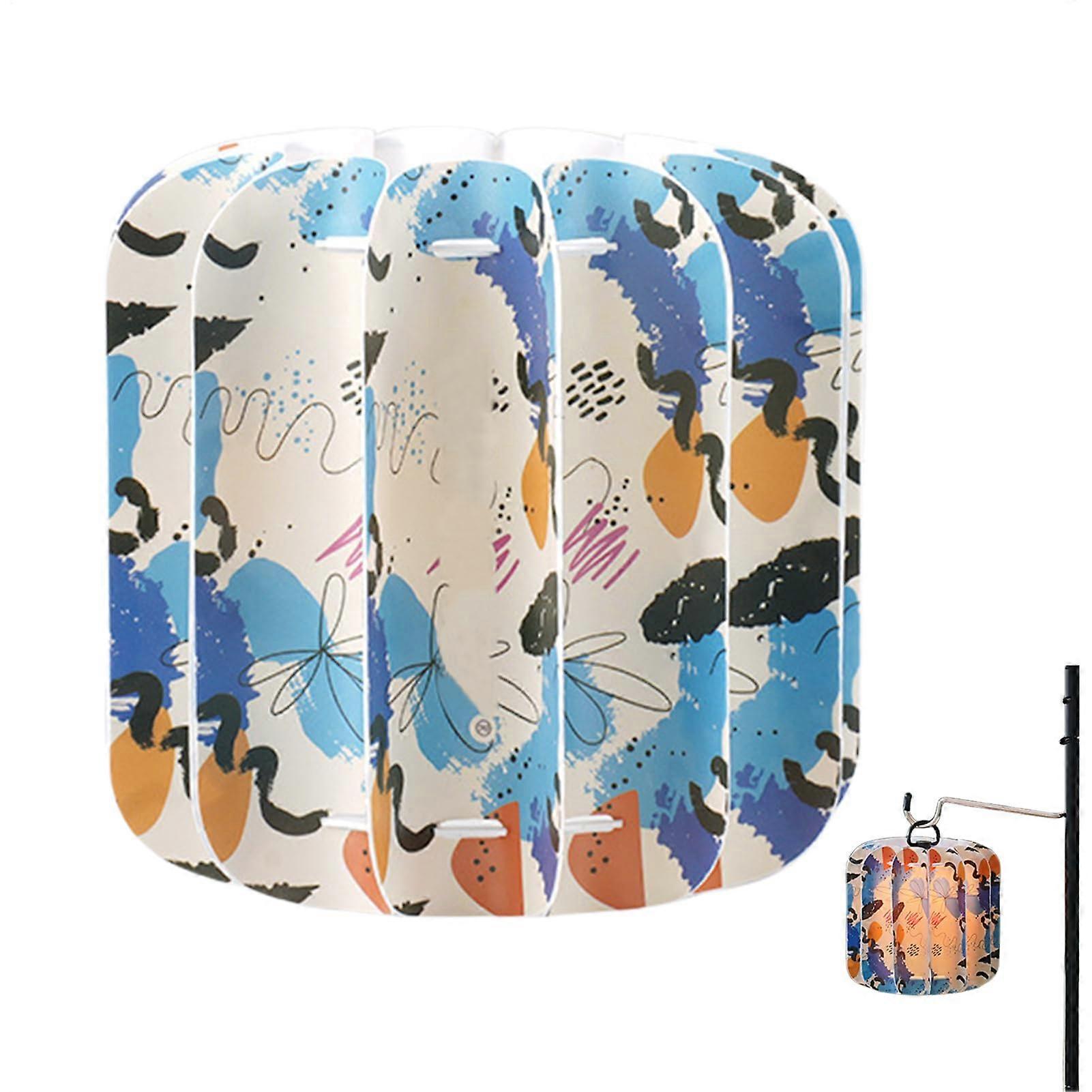 Puzzle Lighting Cover | Pendant Lamp Shade for Outdoor Use | Lantern Style Ceiling Light Decor for Picnics and Balconies