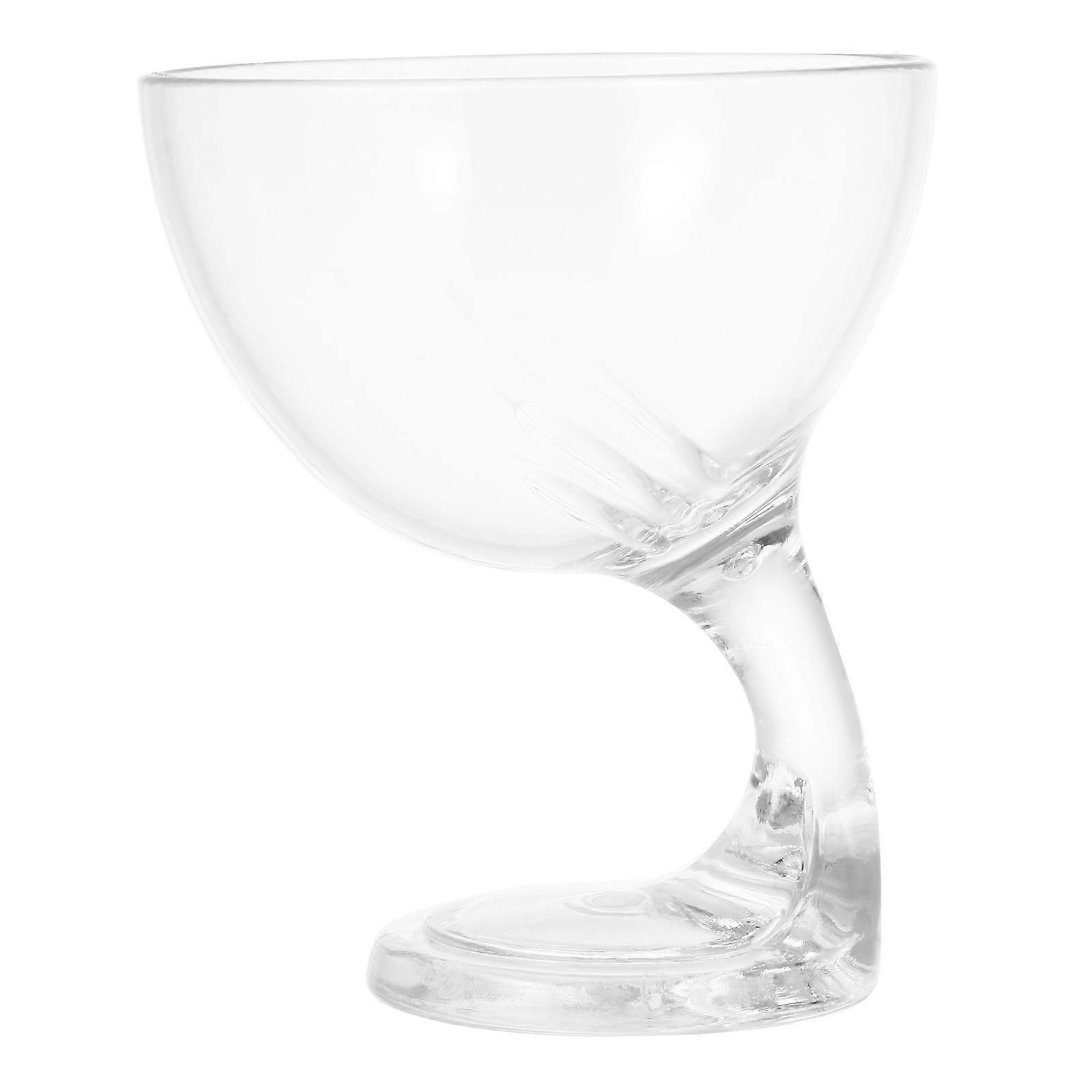 230ml Plastic Clear Dessert Cup Creative Ice Cream Cup Transparent Beverage Cup