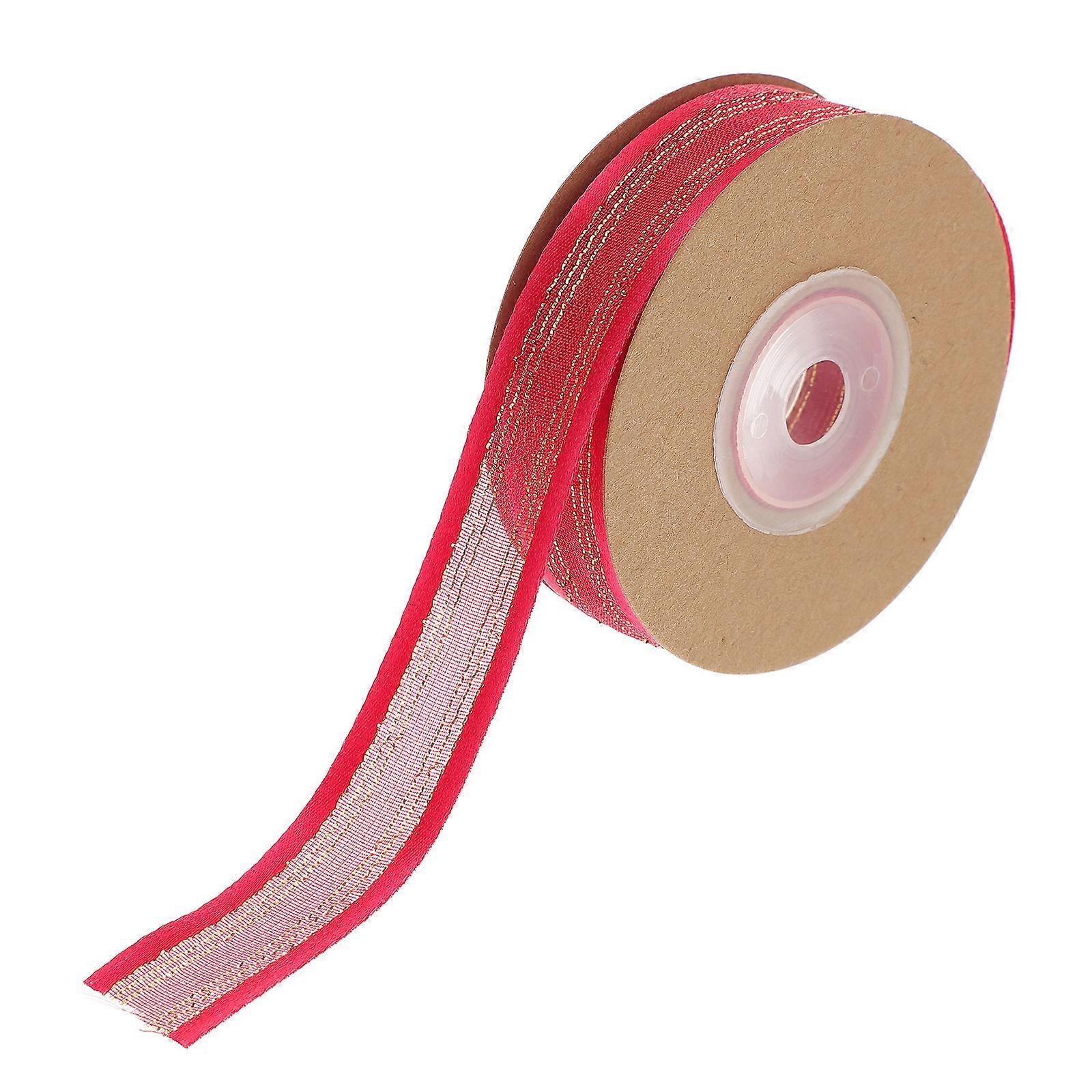 1 Set Of Decorative Ribbons For Gift Wrapping And Wedding Use In Red For Women And Parties