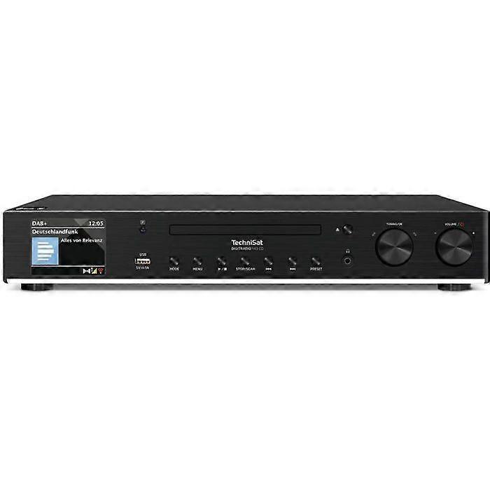 TechniSat DIGITRADIO 143 CD Radio Adapter DAB, DAB+, Internet, FM AUX, Bluetooth, CD, USB, WiFi, Internetradio mit
