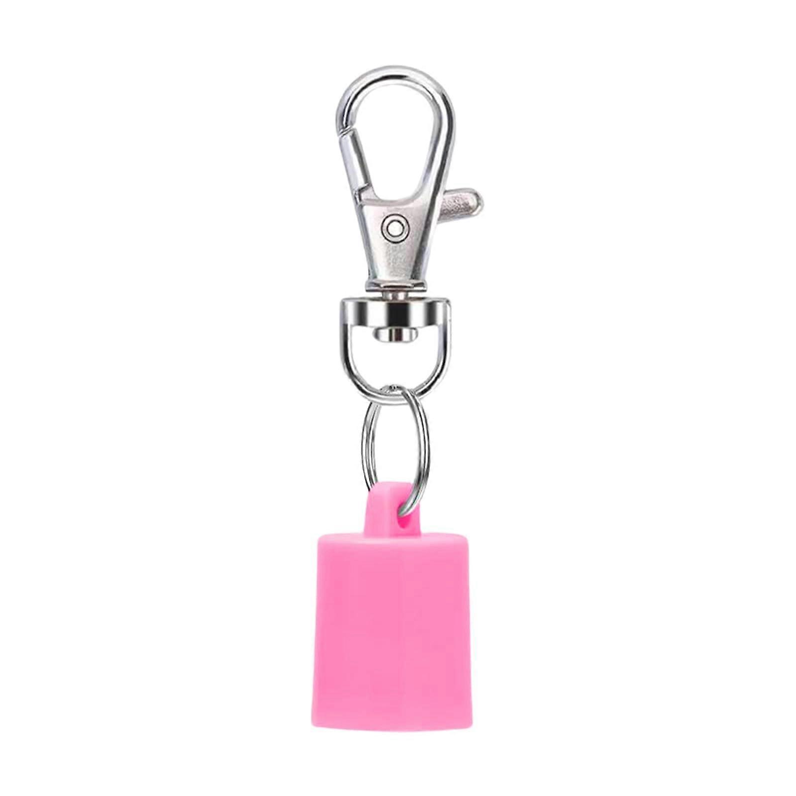 Keychain with initials for lip balm, replacement sleeves, stylish key holder, practical gift for women and girls