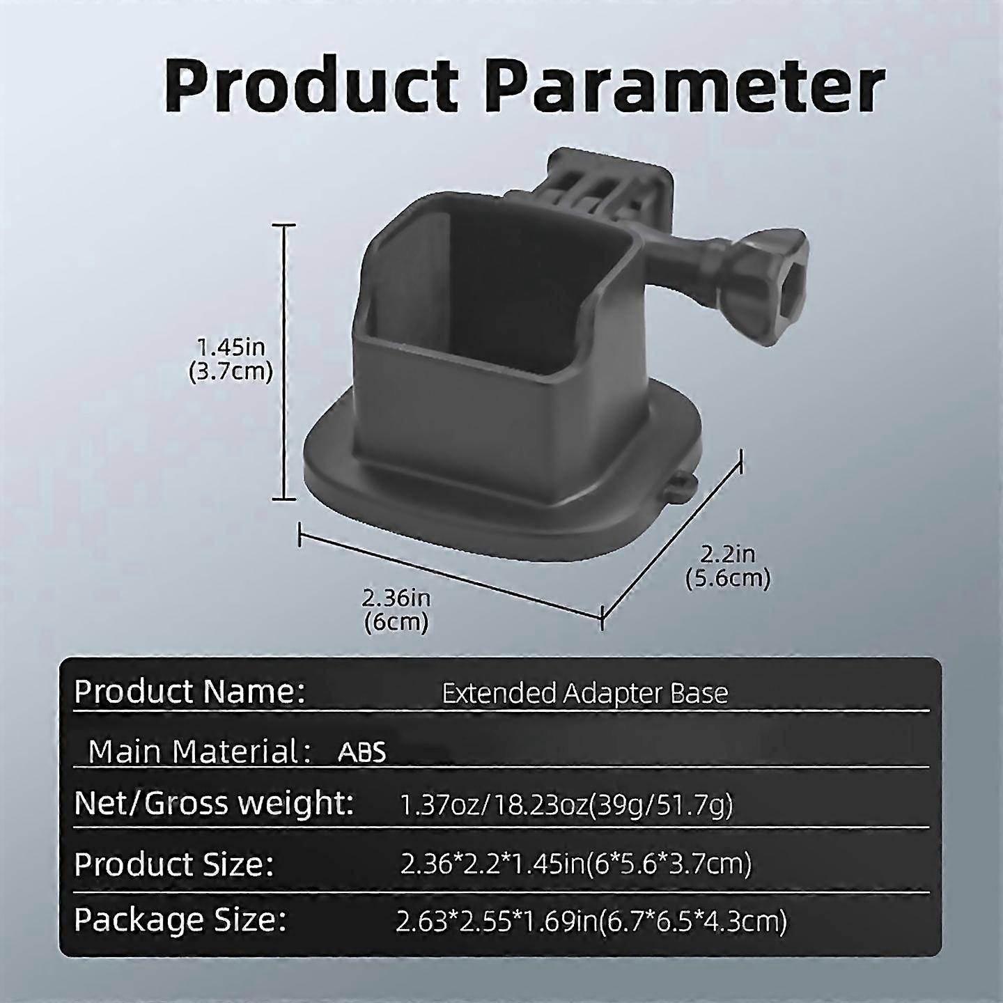 For camera adapter mount for 3style