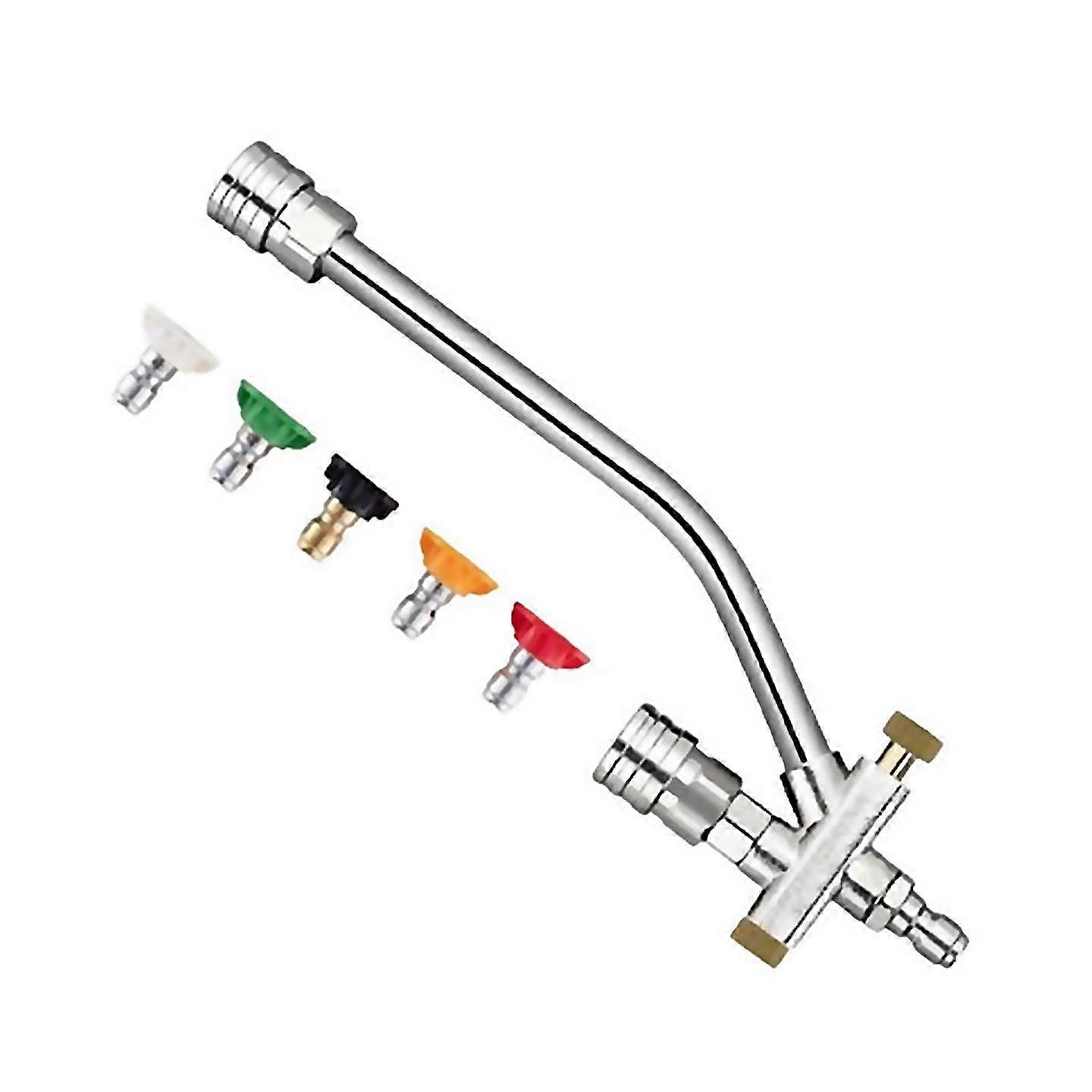 Para acessórios de conector duplo de bico de espuma Lavadora de alta pressão de 14 polegadas