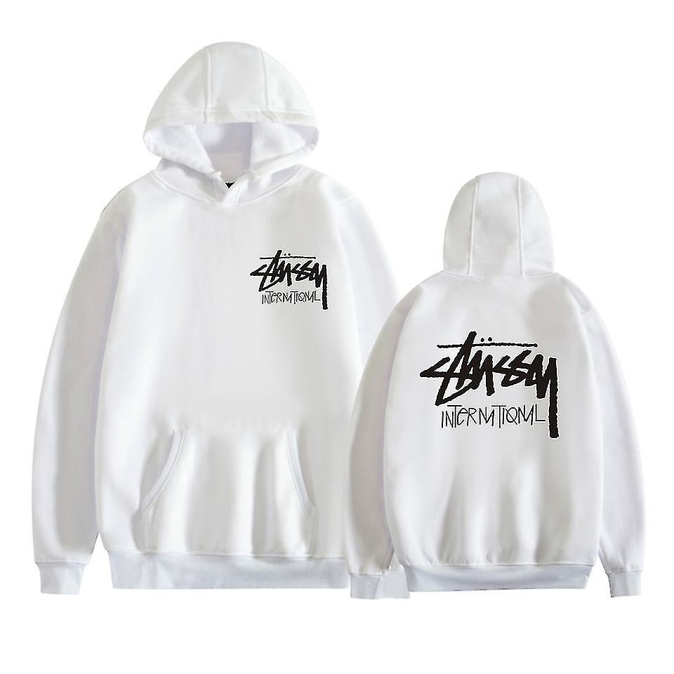 Unisex Pullover Hettegenser Midweight Hettegenser