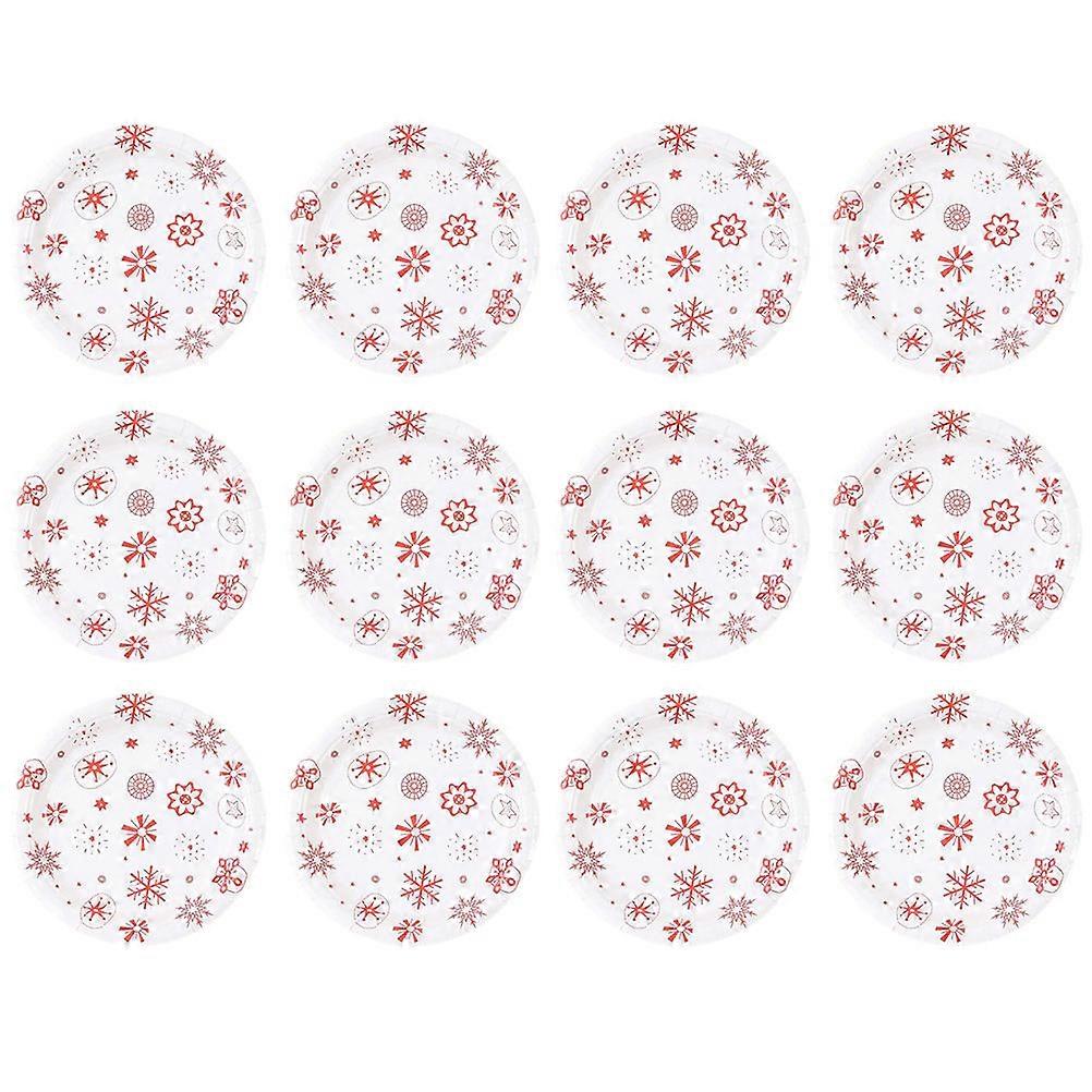 Snowflake Party 12Pcs for Garden Party Assorted Color Cleaning