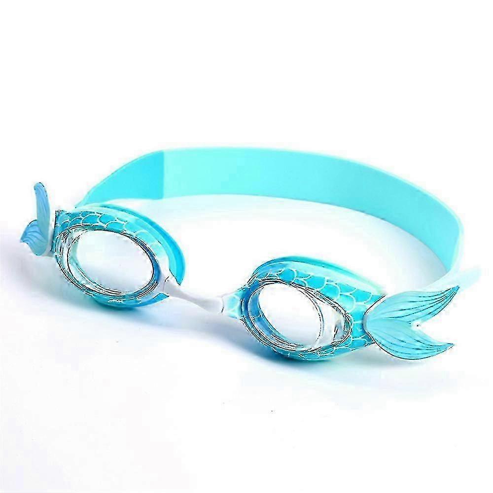 Kids Mermaid Swimming Goggles - Anti-Fog, No Leak, Non-Slip for Girls & Boys