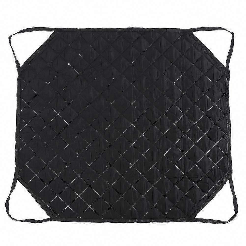 Waterproof Reusable Double-Sided Transfer Sheet with Handle for Patients (Black)