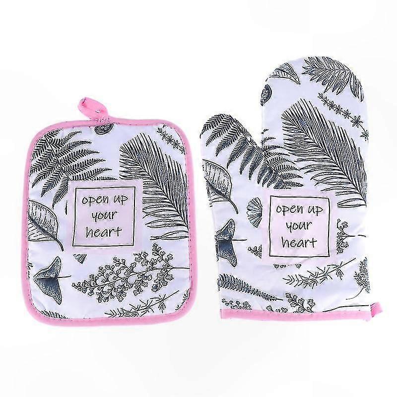 Heat-Resistant Baking Gloves Made of Polyester Material