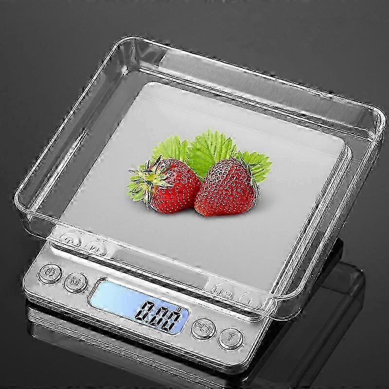Precision Scale 500g/0.01g - Tare Function Backlit LCD Mini Pocket Scale for Jewelry