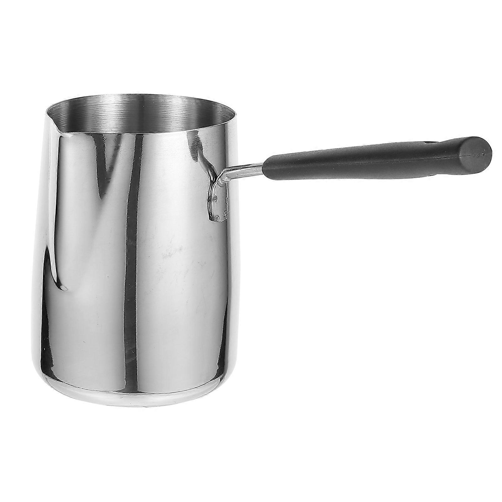 Stainless Steel Cup Portable Milk Heating Cup for Kitchen Use