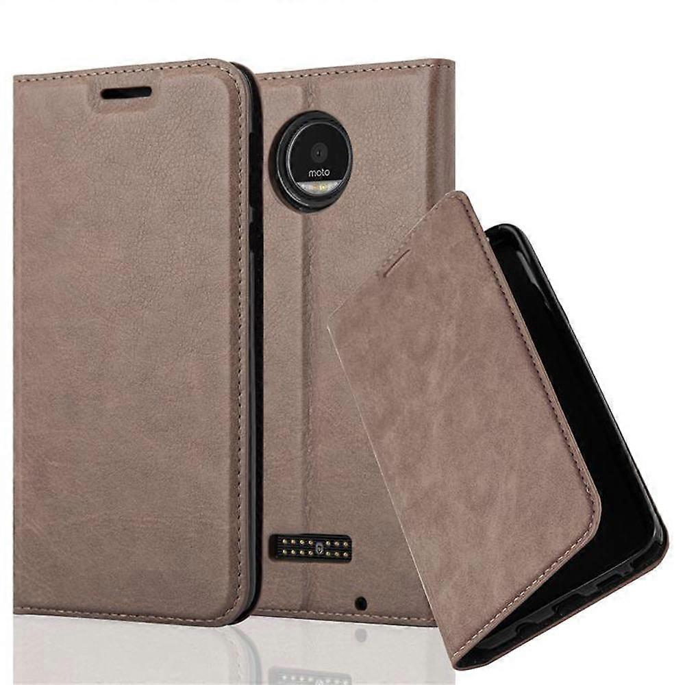Motorola MOTO Z PLAY Case - Protective Case with Stand Function and Card Slot