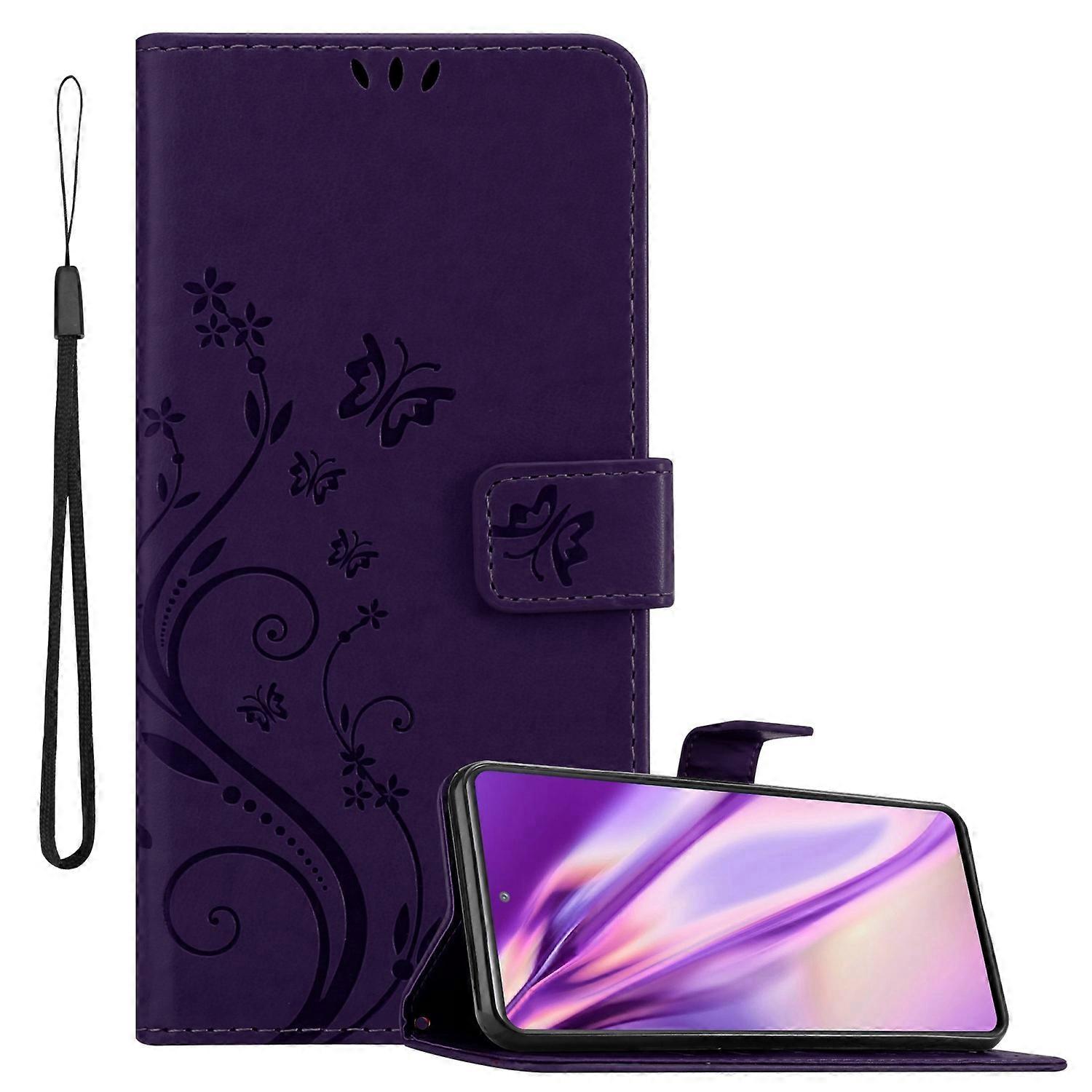 Samsung Galaxy S20 FE Protective Case - with Floral Pattern and Card Slot