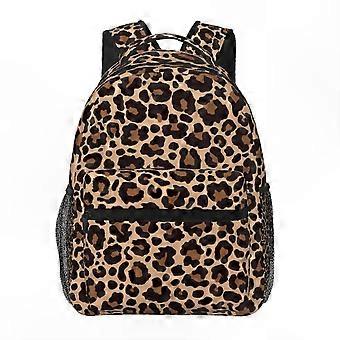 Rummelig Leopard Print rygsæk med vandtæt design til rejser og bærbar brug