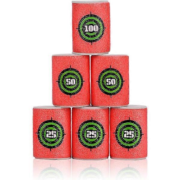 Soft Bullet Darts Set N-Strike Elite Series Blasters Dart for Children Toy Gun (6 Pieces)