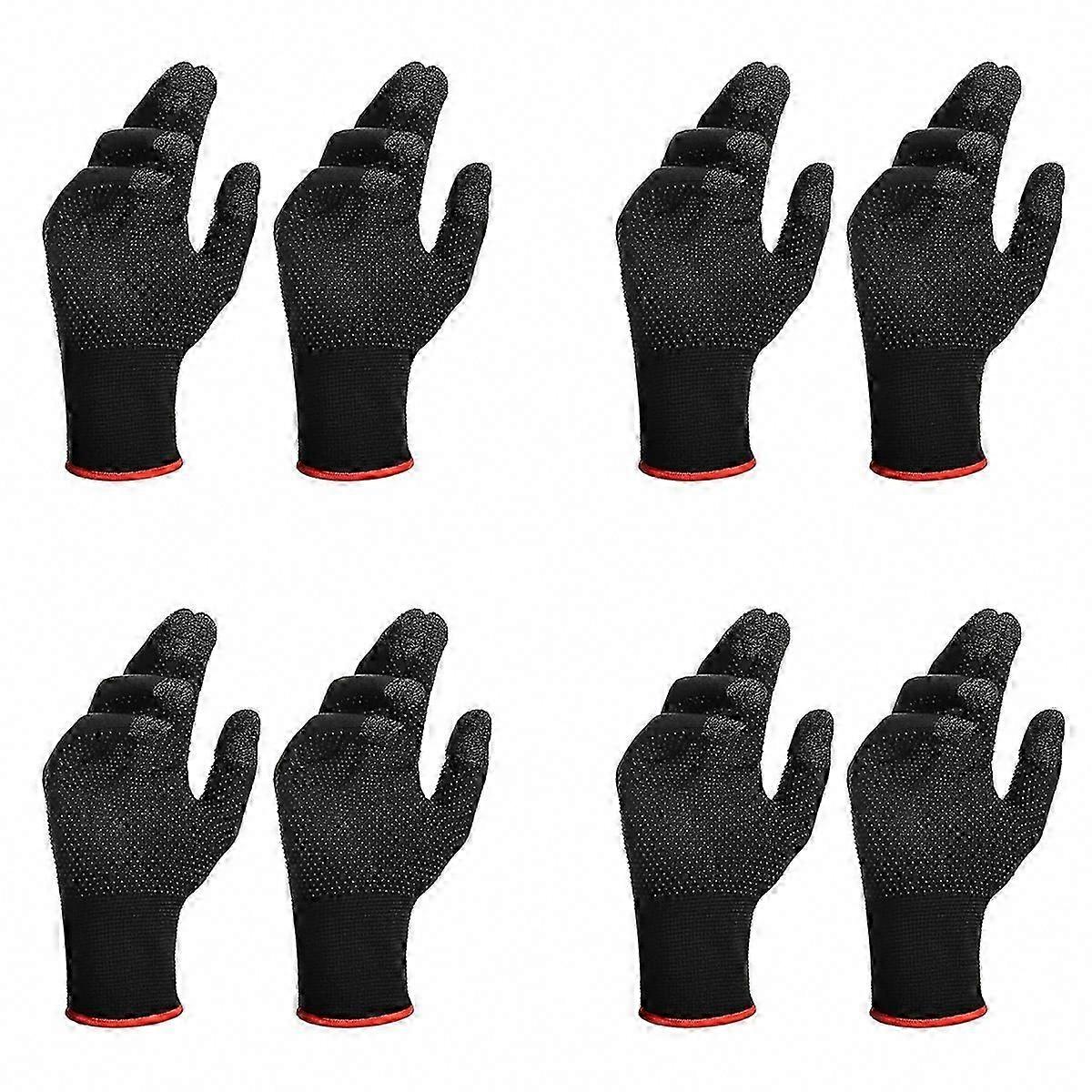 8Pcs Gaming Gloves for Sweat Proof Non-Scratch Sensitive Screen Finger Thumb Sleeves