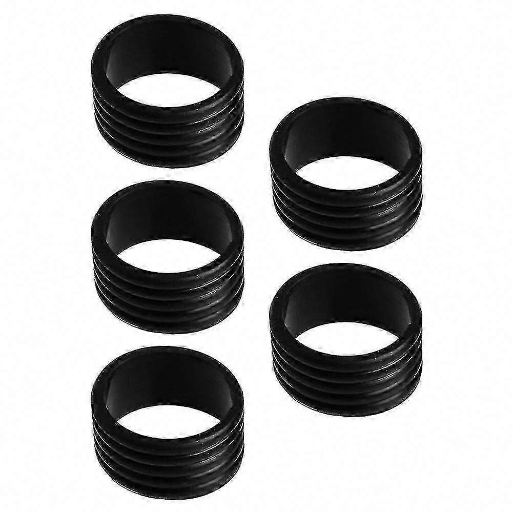 5 قطع من مقبض مضرب التنس الرياضي بحلقة مطاطية وشريط مطاطي لمقبض مضرب التنس