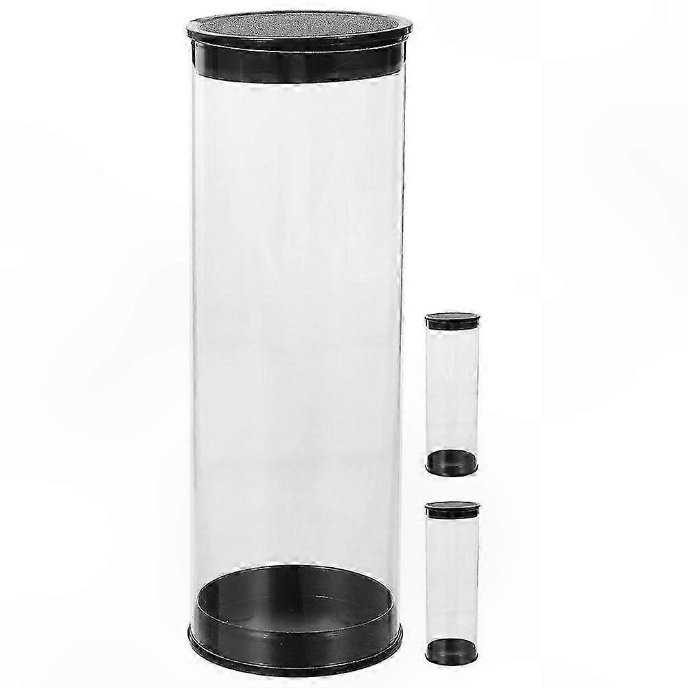 Transparent Golf Ball Storage Tubes PVC Containers